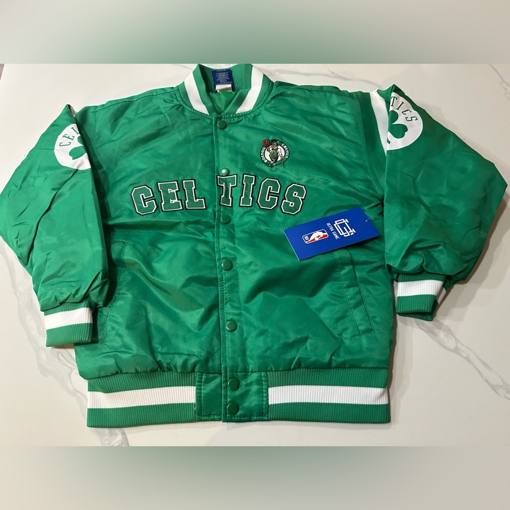 Boston Celtics Youth Jacket Retails For $145
